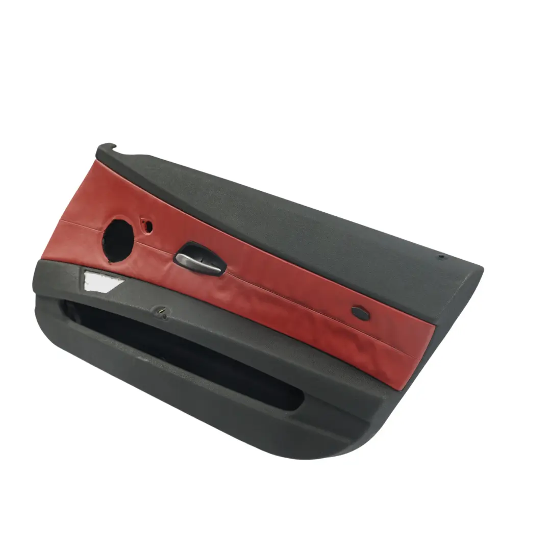 BMW Z4 E85 E86 Boczek Drzwi Skóra Czerwona Imola Red Prawa - SKU 8035480 - Numer Części 8035480