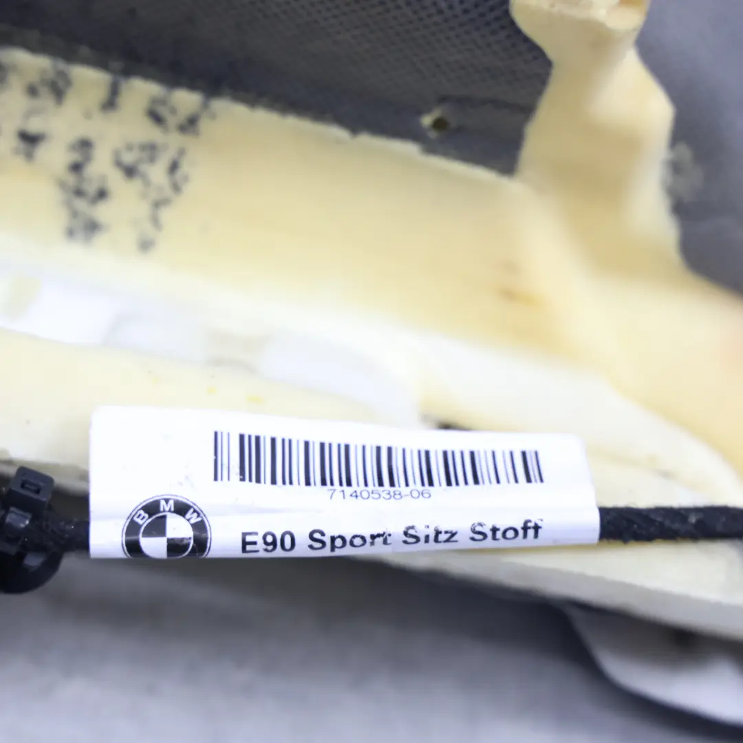 BMW E90 E91 Sedile sportivo anteriore sinistro destro Rivestimento tessuto - SKU 8036343-1 - Numero di parte 8036343