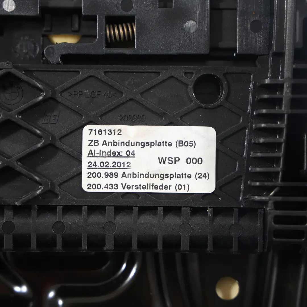 Vordersitz Stütze Sport Beheizt Alcantara Anthrazit für BMW E90 E91 mit Teilenummer 8036347 BMW E90 E91 Vordersitz Stütze Sport Beheizt Alcantara Anthrazit - SKU 8036347-1 - Teilenummer 8036347