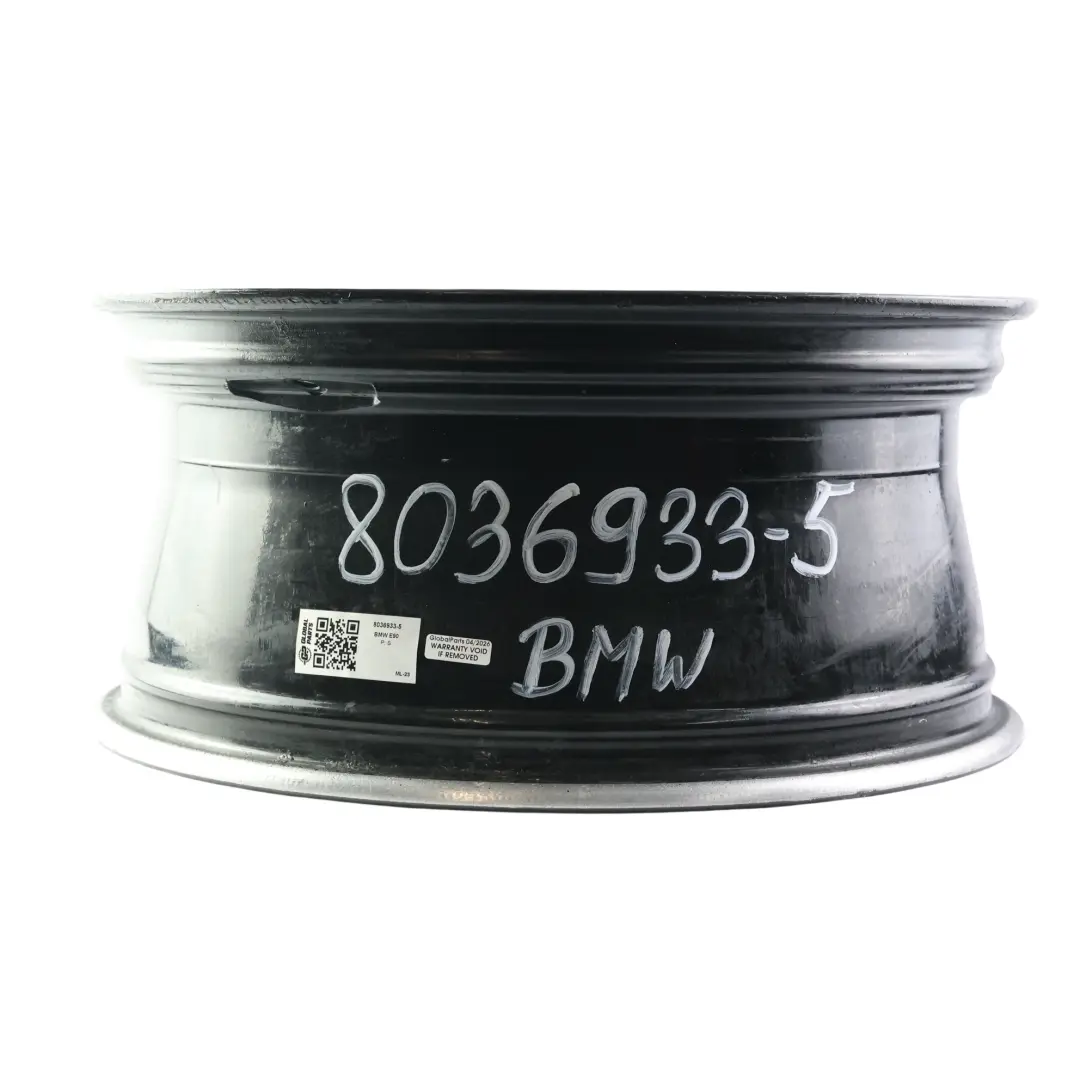 BMW E90 E92 Front Wheel Rim Alloy Black 18" 8J ET:34 M Spider Spoke 193 - SKU 8036933-5 - Part number 8036933