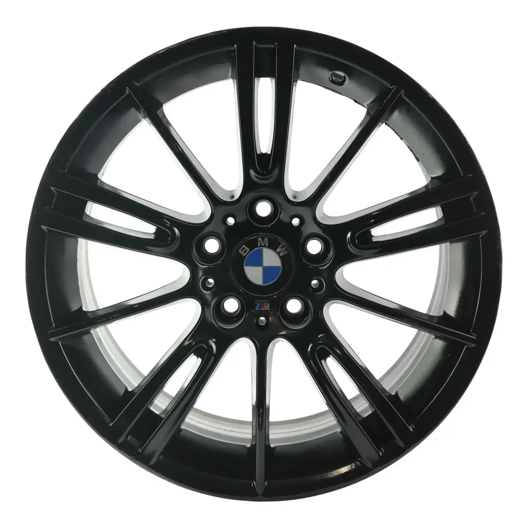 BMW E90 E91 E92 Rear Wheel Rim Alloy Black 18" 8,5J ET:37 M Spider Spoke 193 - SKU 8036934-4 - Part number 8036934