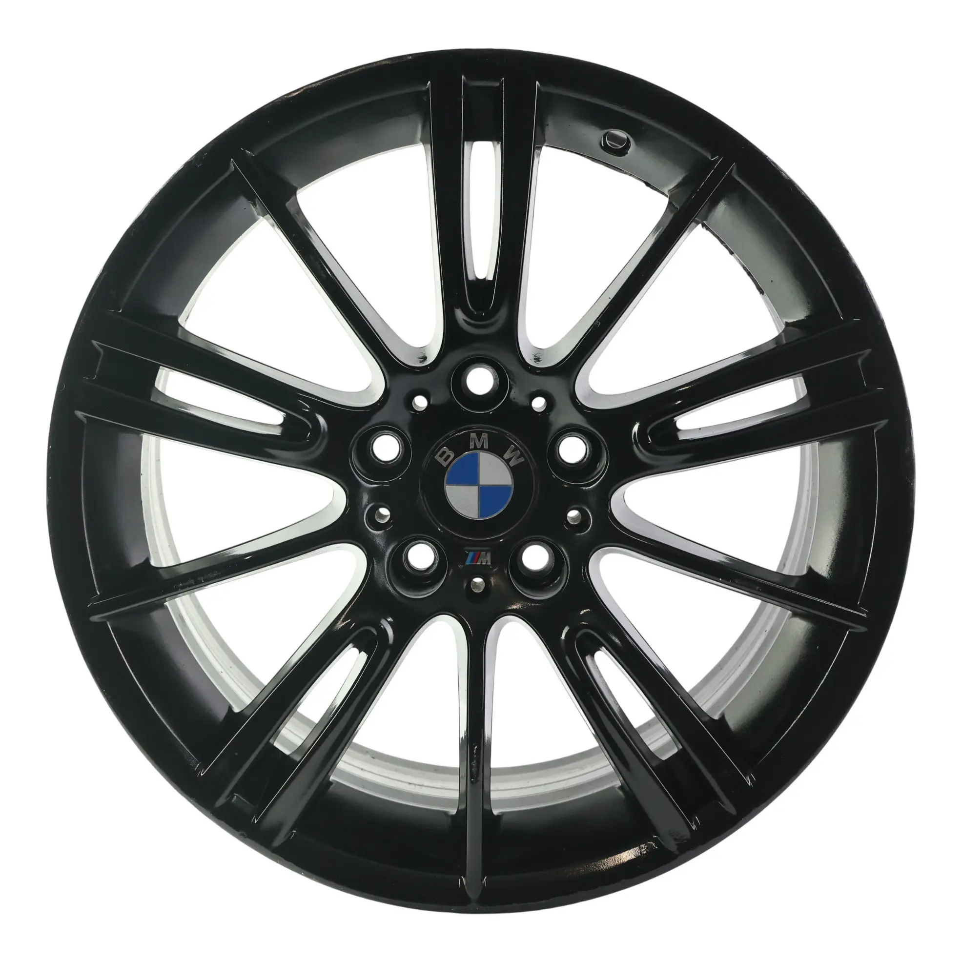 BMW E90 E91 E92 Rear Wheel Rim Alloy Black 18" 8,5J ET:37 M Spider Spoke 193