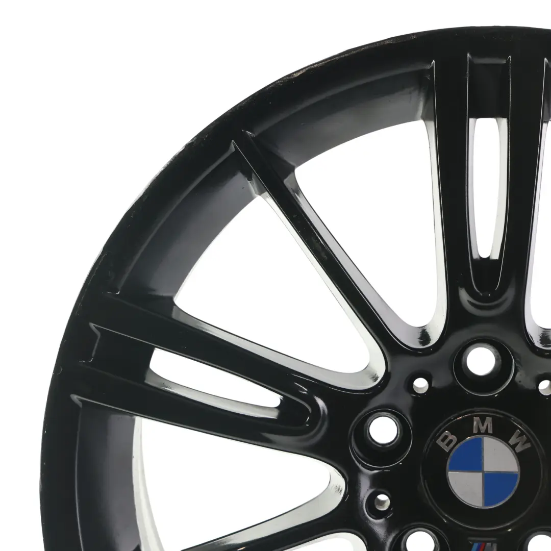 BMW E90 E91 E92 Llanta Trasera de Aluminio Negra 18 "Habla 193 8,5J ET:3 7 - SKU 8036934-4 - Número de pieza 8036934