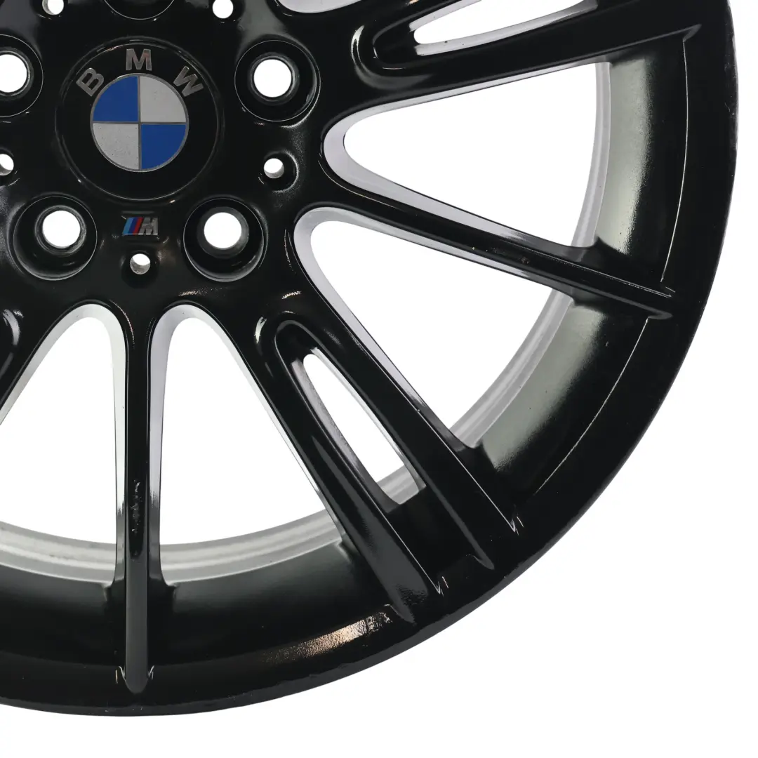 BMW E90 E91 E92 Rear Wheel Rim Alloy Black 18" 8,5J ET:37 M Spider Spoke 193 - SKU 8036934-4 - Part number 8036934