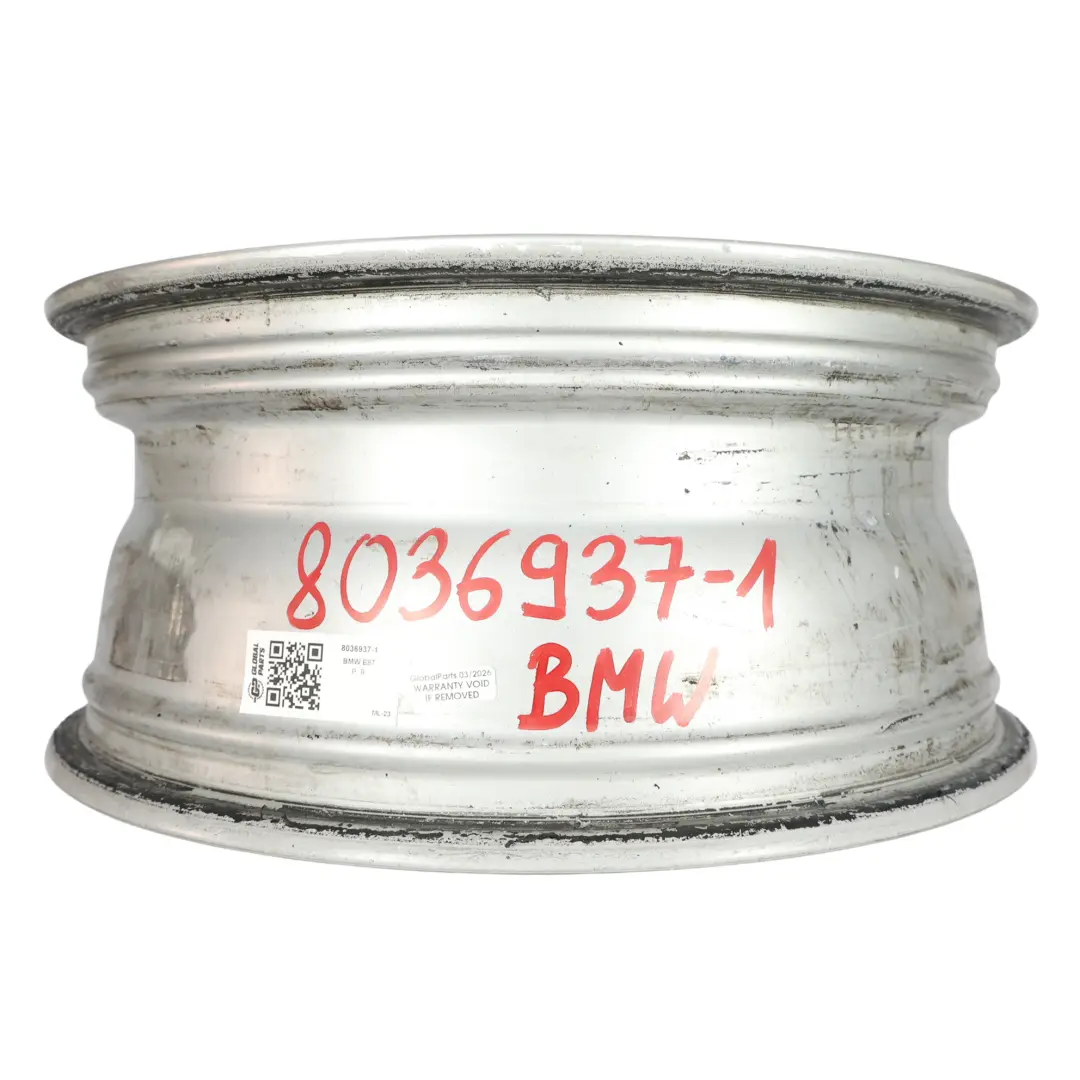 BMW E81 E82 E87 E88 Wheel Alloy Rim 17" 7J ET:47 M Double Spoke - 207 - SKU 8036937-1 - Part number 8036937