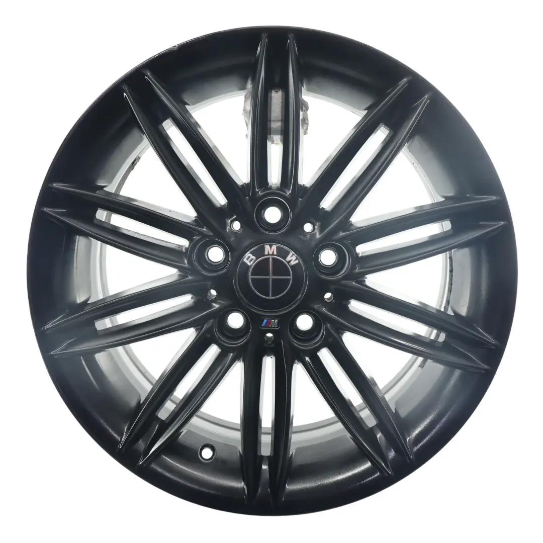 Alloy Rim 17" 7J ET:47 M Double Spoke 207 to BMW E81 E82 E87 E88 Black Wheel with Part number 8036937 BMW E81 E82 E87 E88 Black Wheel Alloy Rim 17" 7J ET:47 M Double Spoke 207 - SKU 8036937-11 - Part number 8036937