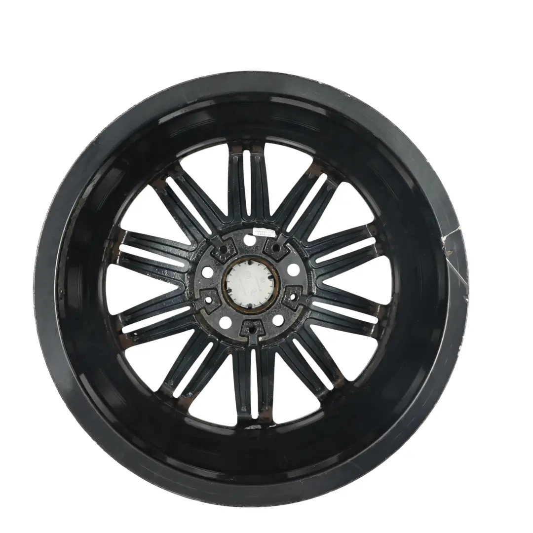 BMW E81 E82 E87 E88 Llanta de Aleación Negra 17" 7J ET:47 M Doble Radio 207 - SKU 8036937-11 - Número de pieza 8036937
