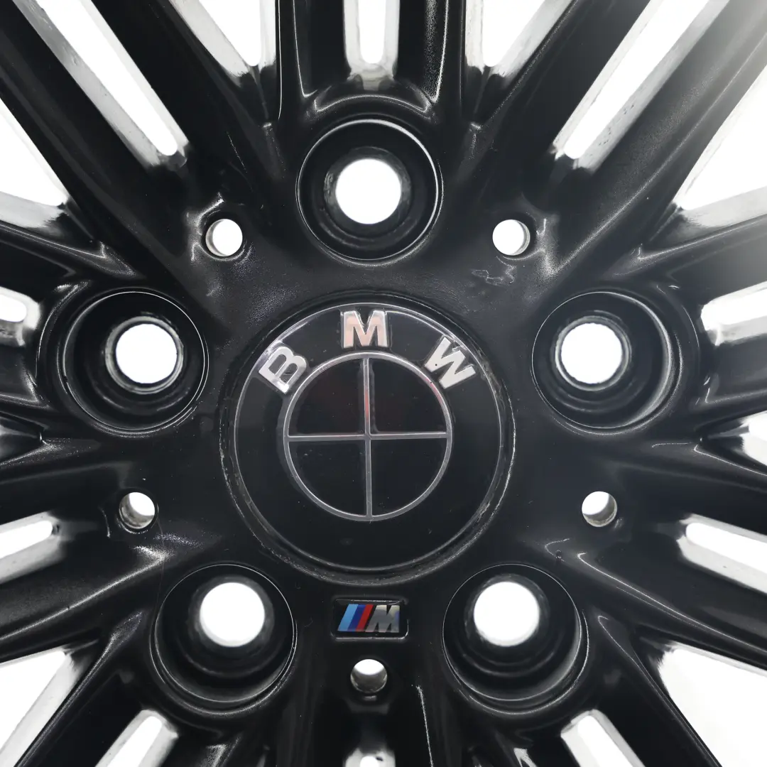BMW E81 E82 E87 E88 Cerchio in lega nero 17" 7J ET:47 M Doppie razze 207 - SKU 8036937-11 - Numero di parte 8036937
