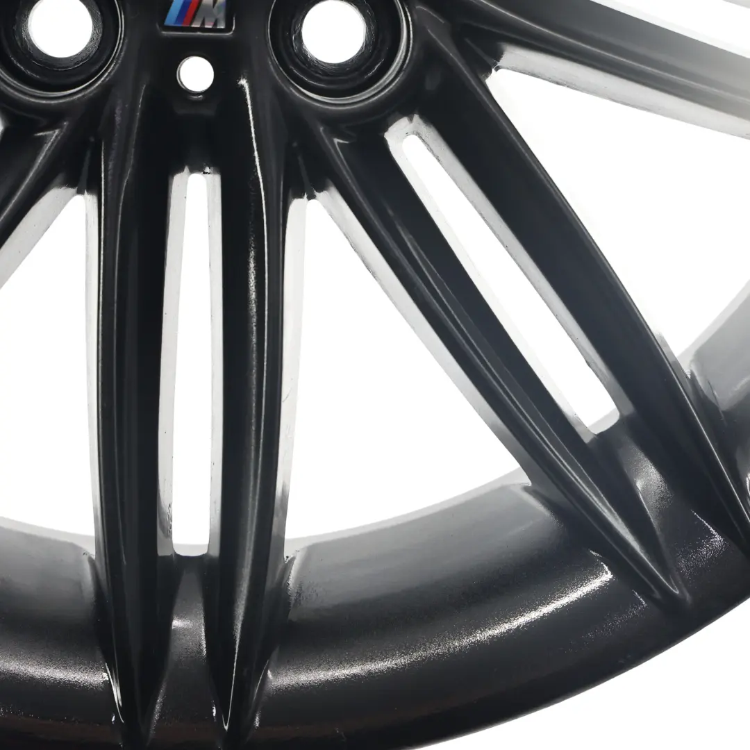 BMW E81 E82 E87 E88 Llanta de Aleación Negra 17" 7J ET:47 M Doble Radio 207 - SKU 8036937-11 - Número de pieza 8036937