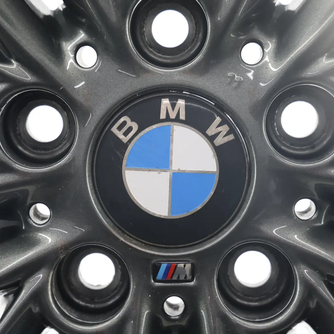 Grau Alu Felge Alufelge 17" 7J ET:47 M Doppel Speiche 207 für BMW E81 E82 E87 E88 mit Teilenummer 8036937 BMW E81 E82 E87 E88 Grau Alu Felge Alufelge 17" 7J ET:47 M Doppel Speiche 207 - SKU 8036937-4 - Teilenummer 8036937