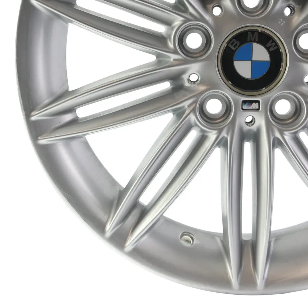 BMW E81 E82 E87 E88 Wheel Rim Alloy Silver 17" 7J ET:47 M Double Spoke 207 - SKU 8036937-6 - Part number 8036937