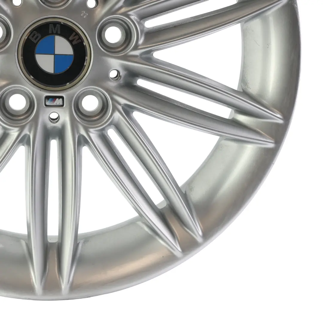 BMW E81 E82 E87 E88 Wheel Rim Alloy Silver 17" 7J ET:47 M Double Spoke 207 - SKU 8036937-6 - Part number 8036937
