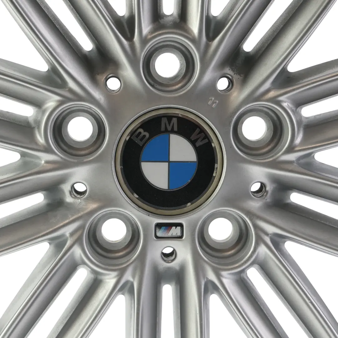 BMW E81 E82 E87 E88 Wheel Rim Alloy Silver 17" 7J ET:47 M Double Spoke 207 - SKU 8036937-6 - Part number 8036937