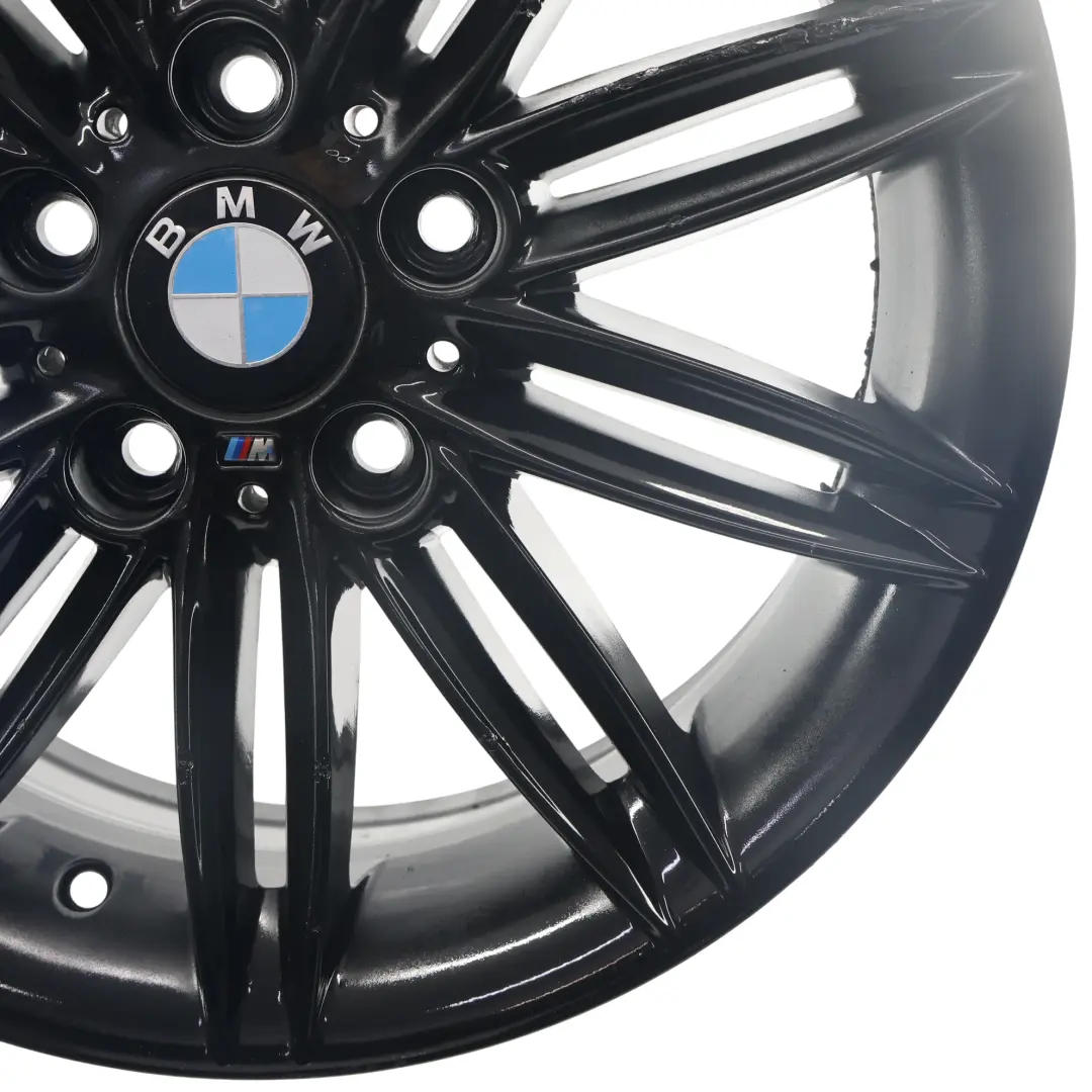 BMW E81 E82 E87 E88 Wheel Alloy Rim 17" 7J ET:47 M Double Spoke - 207 - SKU 8036937-8 - Part number 8036937