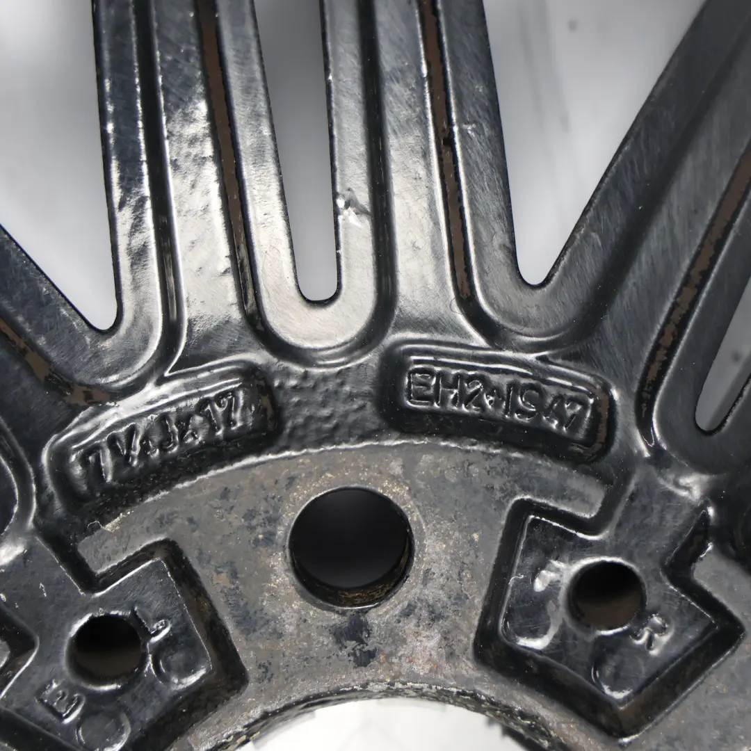 Llanta Aleación Negra Trasera 17" 7,5J ET:47 M Doble Radio 207 para BMW E81 E82 E87 con número de pieza 8036938 BMW E81 E82 E87 Llanta Aleación Negra Trasera 17" 7,5J ET:47 M Doble Radio 207 - SKU 8036938-10 - Número de pieza 8036938
