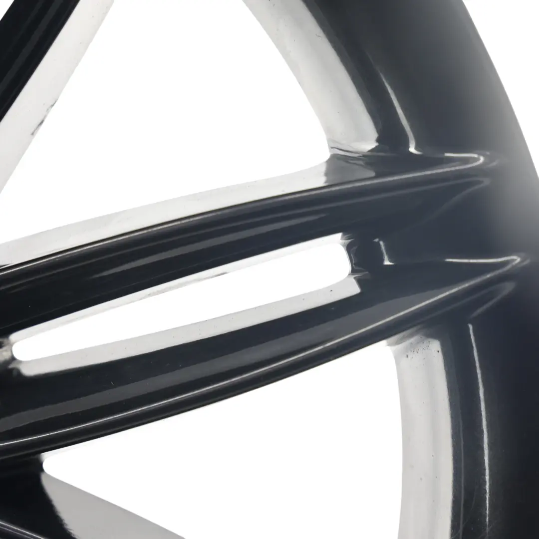 BMW E81 E82 E87 Llanta Aleación Negra Trasera 17" 7,5J ET:47 M Doble Radio 207 - SKU 8036938-10 - Número de pieza 8036938