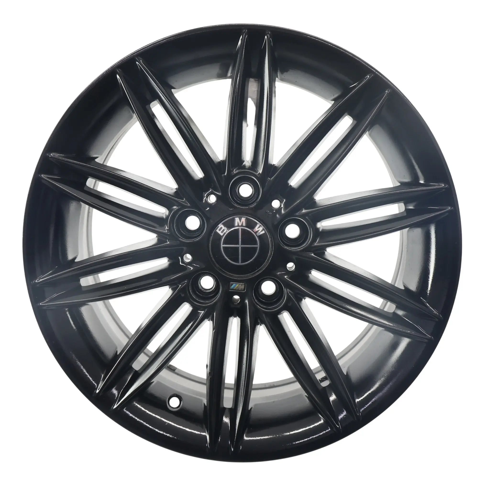 BMW E81 E82 E87 E88 Hinter Radfelge Alufelge Schwarz 17" 7,5J ET:47