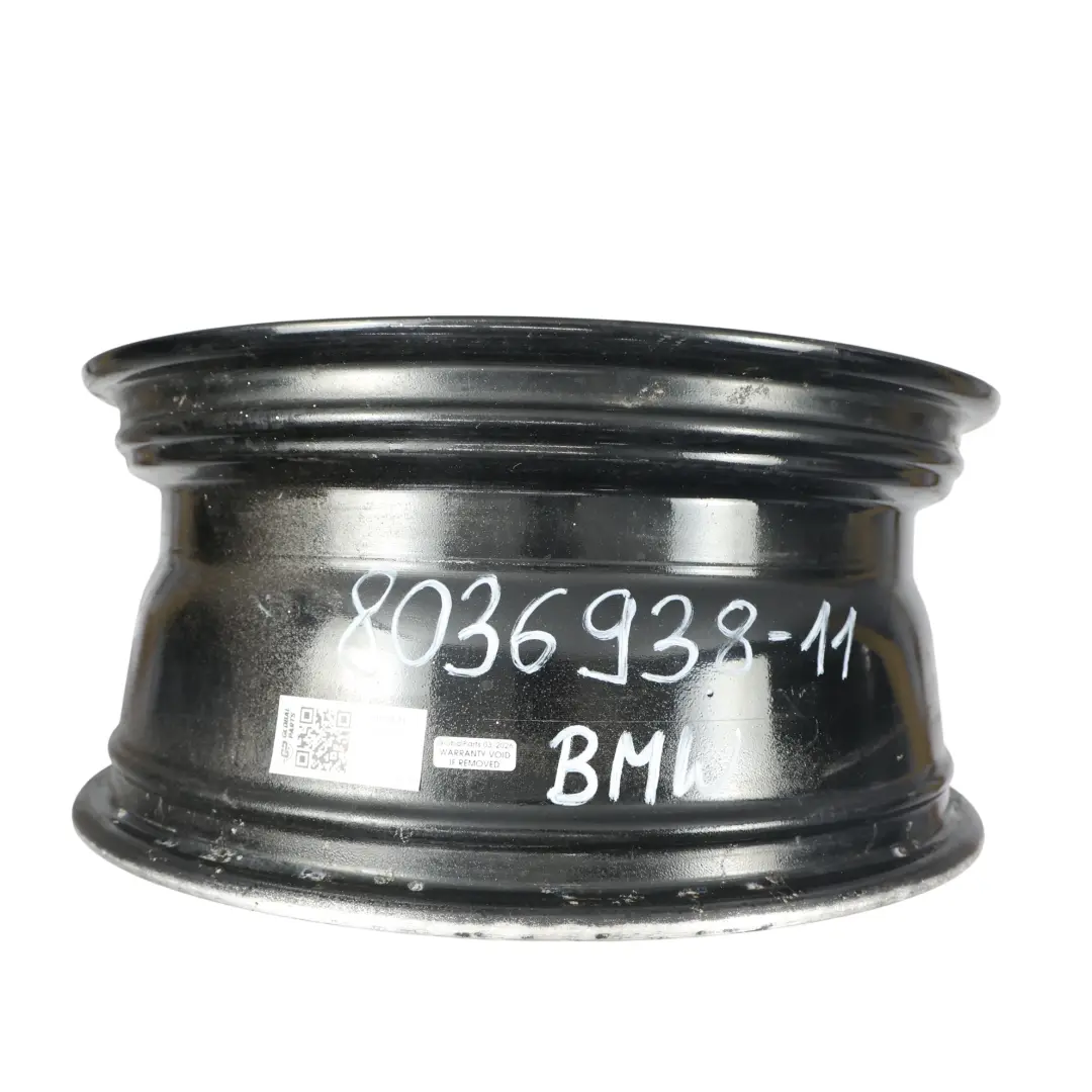 BMW E81 E82 E87 E88 Felga Aluminiowa Tylna Czarna 17" 7,5J ET:47 - SKU 8036938-11 - Numer Części 8036938