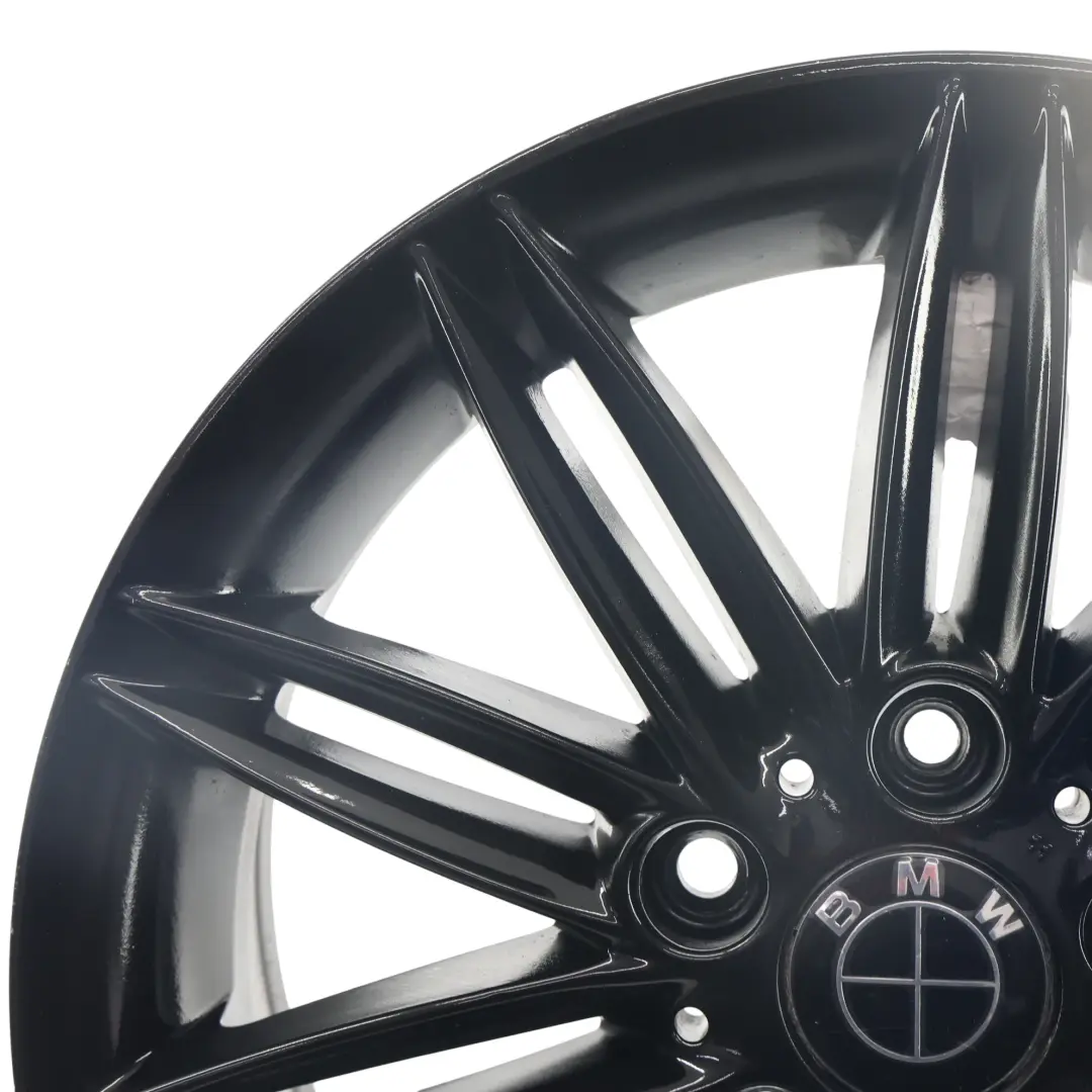 Hinter Radfelge Alufelge Schwarz 17" 7,5J ET:47 für BMW E81 E82 E87 E88 mit Teilenummer 8036938 BMW E81 E82 E87 E88 Hinter Radfelge Alufelge Schwarz 17" 7,5J ET:47 - SKU 8036938-11 - Teilenummer 8036938