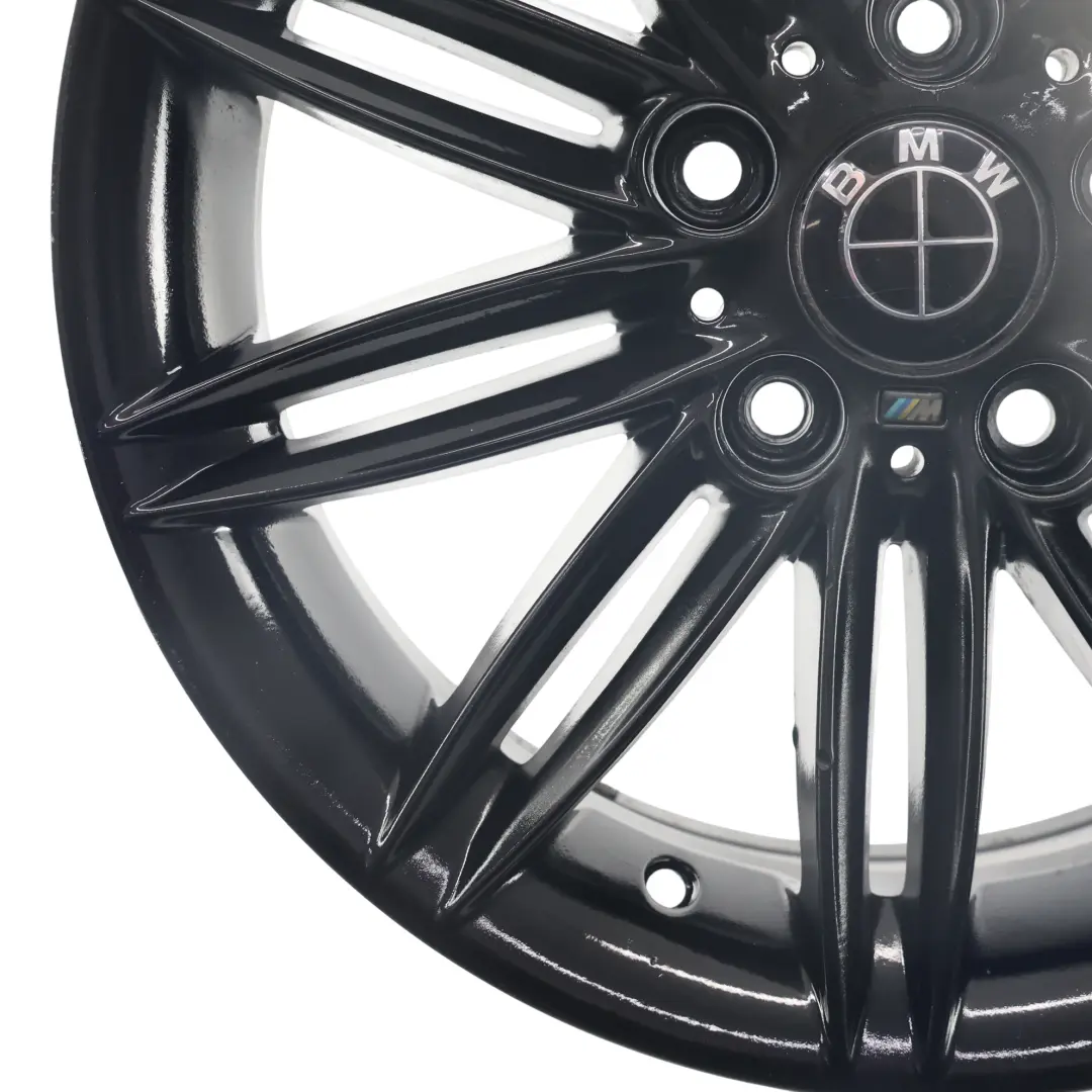 BMW E81 E82 E87 E88 Llanta Trasera Aleación Negro 17 "7,5J ET:47 - SKU 8036938-11 - Número de pieza 8036938