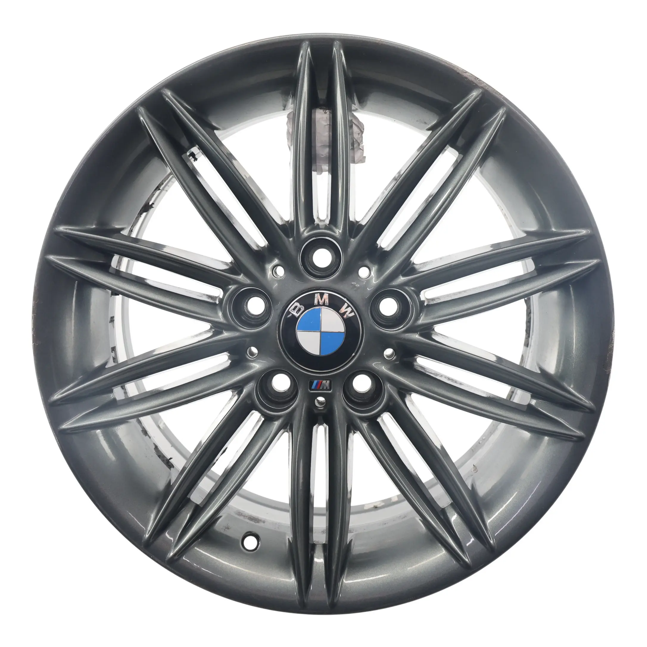 BMW E81 E82 E87 E88 Rear Wheel Rim Alloy 17" 7,5J ET:47 M Double Spoke 207