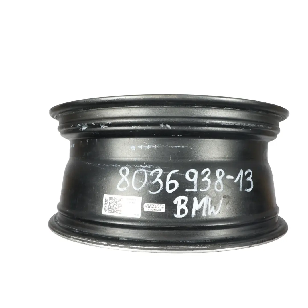 BMW E81 E82 E87 E88 Rear Wheel Rim Alloy 17" 7,5J ET:47 M Double Spoke 207 - SKU 8036938-13 - Part number 8036938