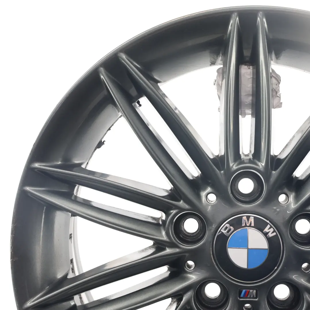 Rim Alloy 17" 7,5J ET:47 M Double Spoke 207 to BMW E81 E82 E87 E88 Rear Wheel with Part number 8036938 BMW E81 E82 E87 E88 Rear Wheel Rim Alloy 17" 7,5J ET:47 M Double Spoke 207 - SKU 8036938-13 - Part number 8036938