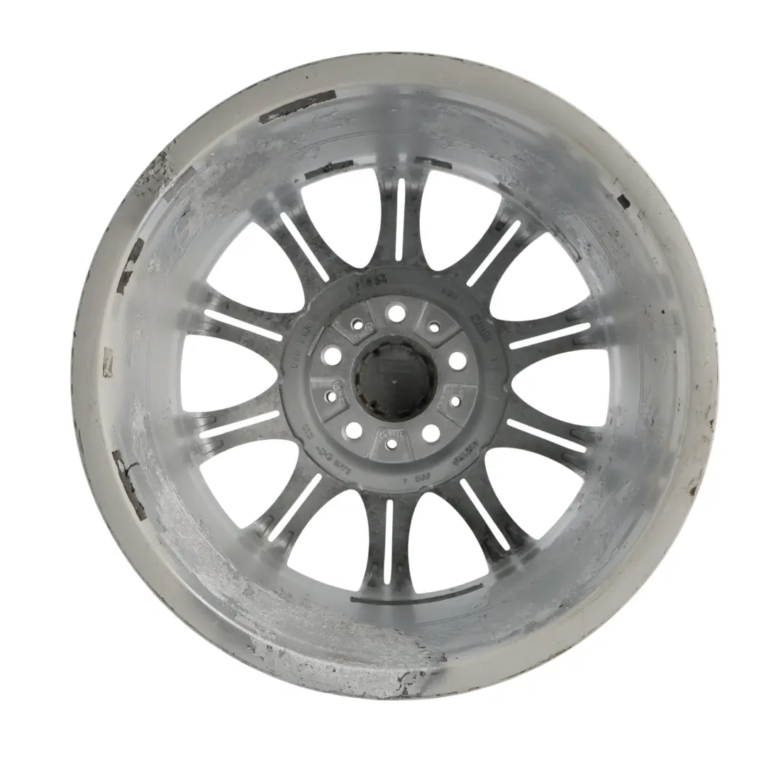 llanta De aleacion De plata 18 "8J ET:20 M De doble radio 135 para BMW E60 E61 con número de pieza 8036947 BMW E60 E61 llanta De aleacion De plata 18 "8J ET:20 M De doble radio 135 - SKU 8036947-1 - Número de pieza 8036947