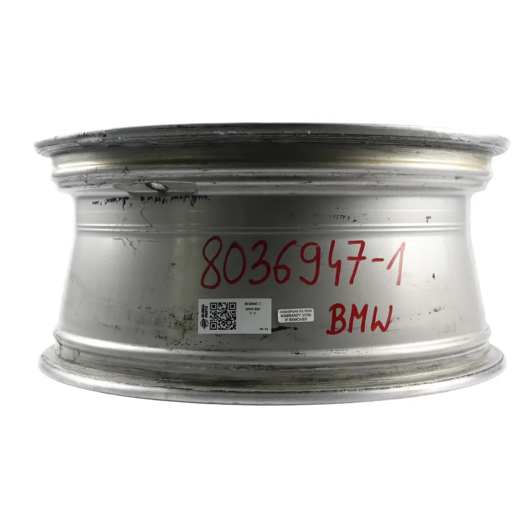BMW E60 E61 AlluMini o Cerchione IN Lega 18 " Doppio Raggio 135 8J ET: - SKU 8036947-1 - Numero di parte 8036947