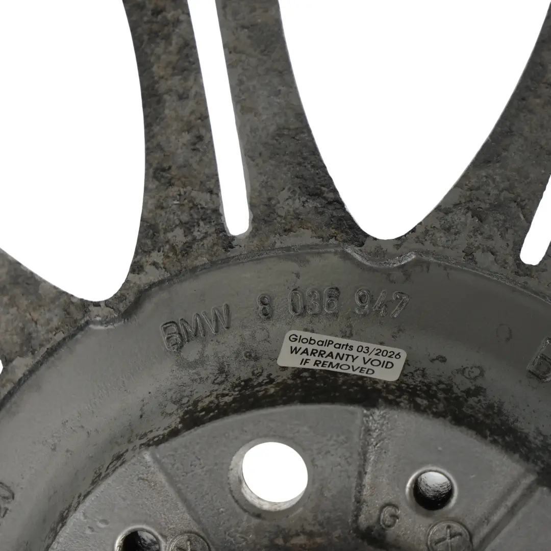 BMW E60 E61 Silber Alu Felge Alufelge 18" Doppelspeiche 135 8J ET:20 - SKU 8036947-2 - Teilenummer 8036947