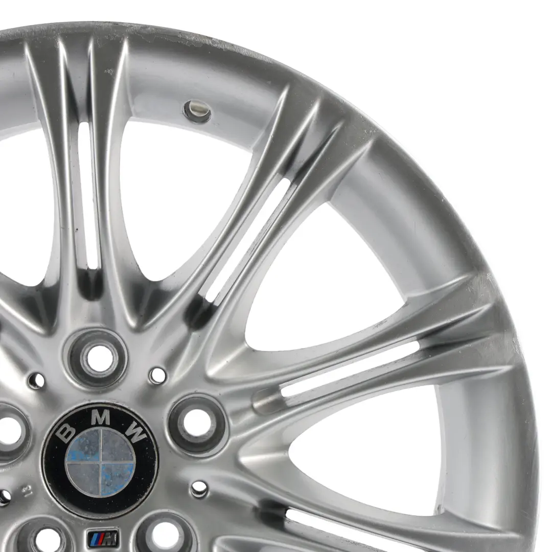 BMW E60 E61 Silver Alloy Wheel Rim 18" ET:20 8J M Double Spoke 135 - SKU 8036947-2 - Part number 8036947
