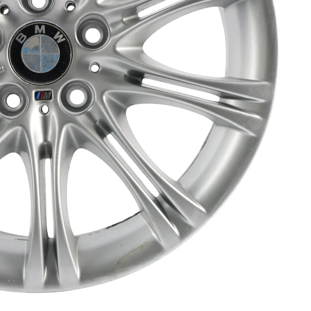 Alloy Wheel Rim 18" ET:20 8J M Double Spoke 135 to BMW E60 E61 Silver with Part number 8036947 BMW E60 E61 Silver Alloy Wheel Rim 18" ET:20 8J M Double Spoke 135 - SKU 8036947-2 - Part number 8036947