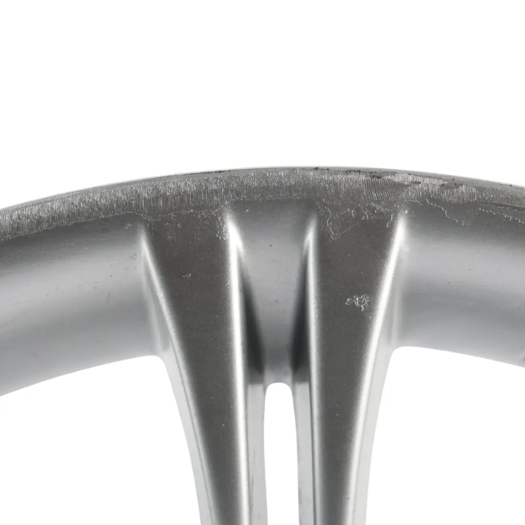 Silber Alu Felge Alufelge 18" Doppelspeiche 135 8J ET:20 für BMW E60 E61 mit Teilenummer 8036947 BMW E60 E61 Silber Alu Felge Alufelge 18" Doppelspeiche 135 8J ET:20 - SKU 8036947-2 - Teilenummer 8036947