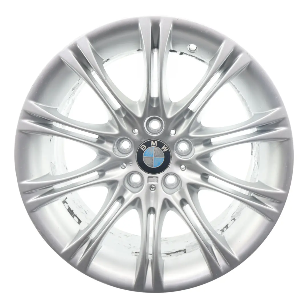 BMW E60 E61 Silver Alloy Wheel Rim 18" ET:20 8J M Double Spoke 135 - SKU 8036947-5 - Part number 8036947