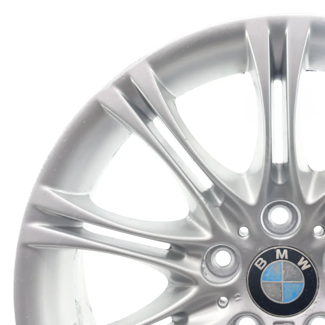 Alloy Wheel Rim 18" ET:20 8J M Double Spoke 135 to BMW E60 E61 Silver with Part number 8036947 BMW E60 E61 Silver Alloy Wheel Rim 18" ET:20 8J M Double Spoke 135 - SKU 8036947-5 - Part number 8036947