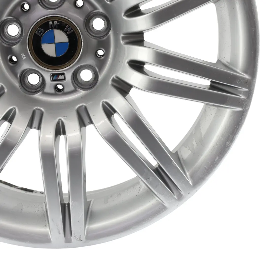 Front Alloy Wheel Rim 19" 8,5J ET:18 M Double Spoke 172 to BMW E60 E61 with Part number 8036948 BMW E60 E61 Front Alloy Wheel Rim 19" 8,5J ET:18 M Double Spoke 172 - SKU 8036948-1 - Part number 8036948