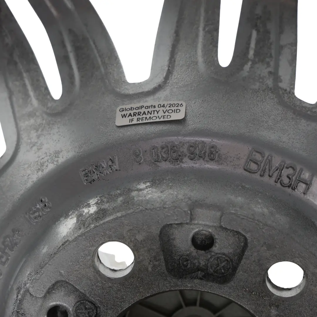 BMW E60 E61 Vorne Alu Felge Alufelge 19" 8,5J ET:18 M Doppelspeiche 172 - SKU 8036948-2 - Teilenummer 8036948