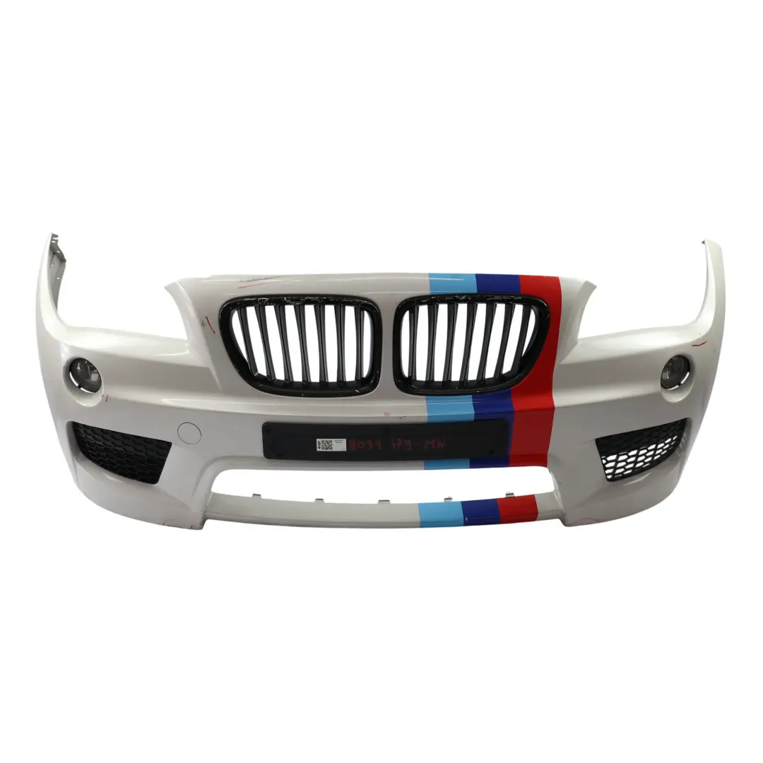 BMW X1 E84 Front Bumper Cover M Sport Mineralweiss Mineral White - A96 - SKU 8039479-MW - Part number 8039479
