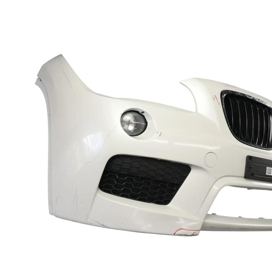 Zderzak Przedni M-Pakiet Mineralweiss Biały Metalik - A96 do BMW X1 E84 o numerze 8039479 BMW X1 E84 Zderzak Przedni M-Pakiet Mineralweiss Biały Metalik - A96 - SKU 8039479-MW - Numer Części 8039479