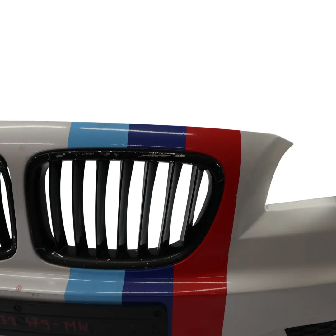 Front Bumper Cover M Sport Mineralweiss Mineral White - A96 to BMW X1 E84 with Part number 8039479 BMW X1 E84 Front Bumper Cover M Sport Mineralweiss Mineral White - A96 - SKU 8039479-MW - Part number 8039479