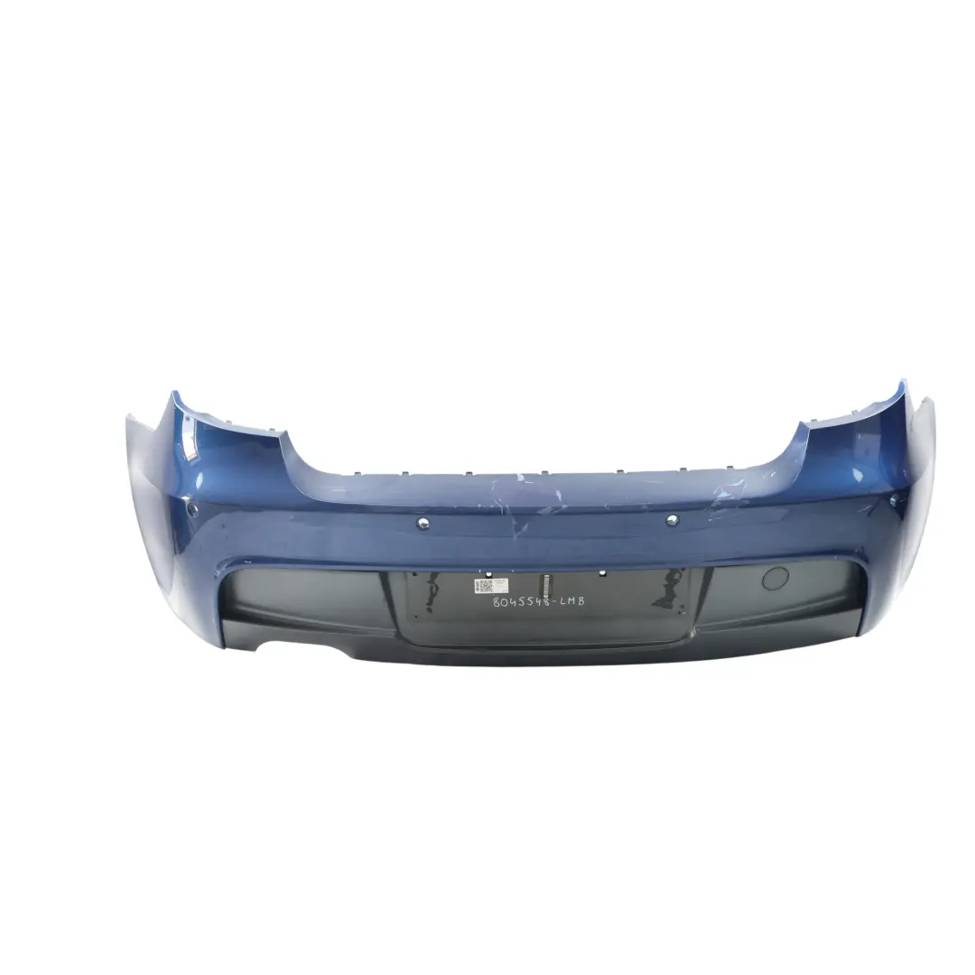 BMW E81 E87 LCI M Sport Rear Bumper Rear Trim Panel Le Mans Blau Metallic - 381 - SKU 8045548-LMB - Part number 8045548