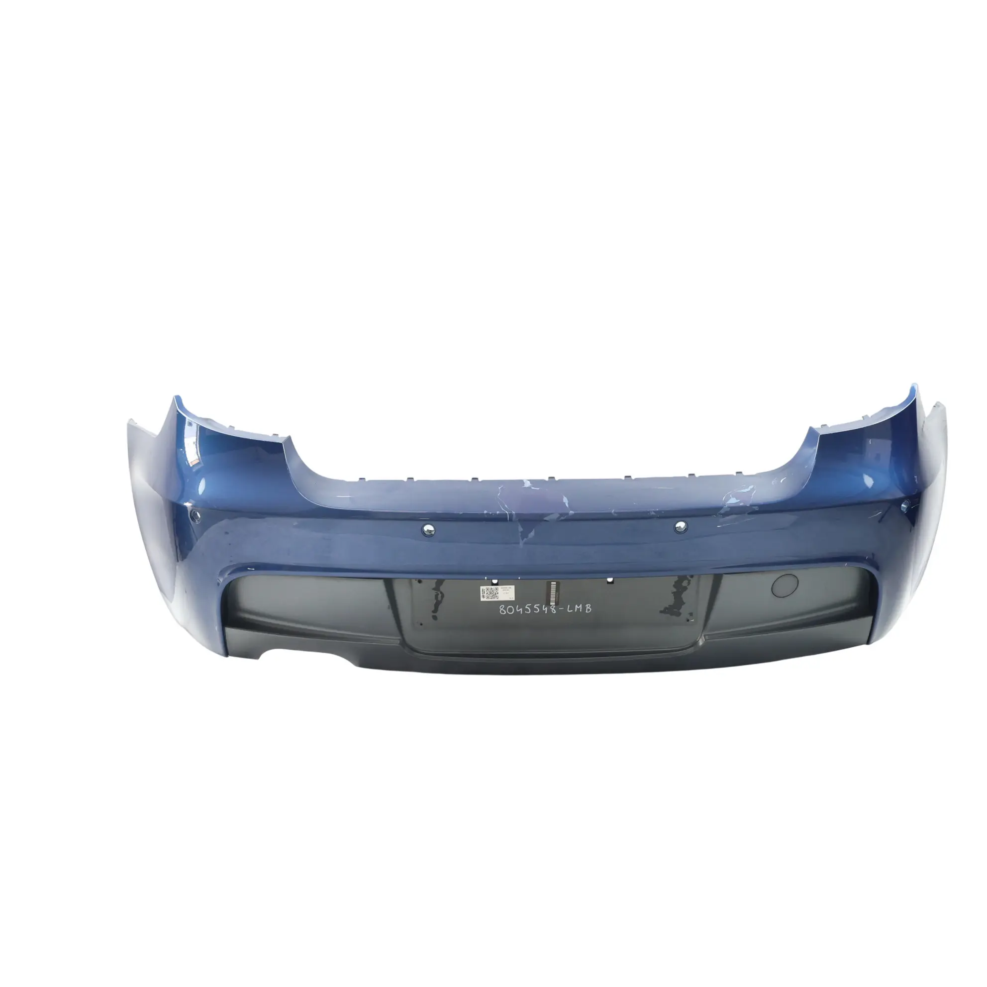 BMW E81 E87 LCI M Sport Rear Bumper Rear Trim Panel Le Mans Blau Metallic - 381