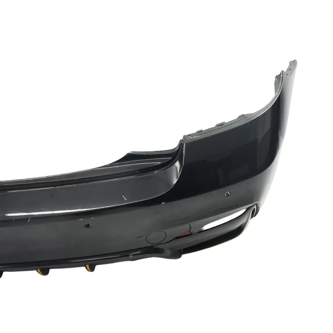 BMW F22 F23 Bumper Rear Trim Panel M Sport Black Sapphire Metallic - 475 - SKU 8055965-BS - Part number 8055965