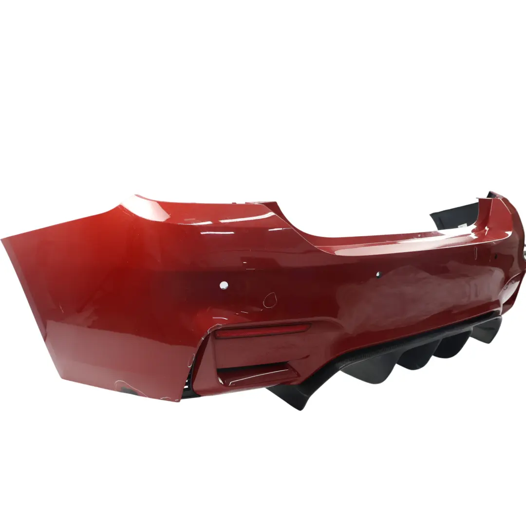 BMW 4 Series F82 F83 M4 Zderzak Tylny PDC Melbourne Red Metallic A75 - SKU 8056223-MRT - Numer Części 8056223