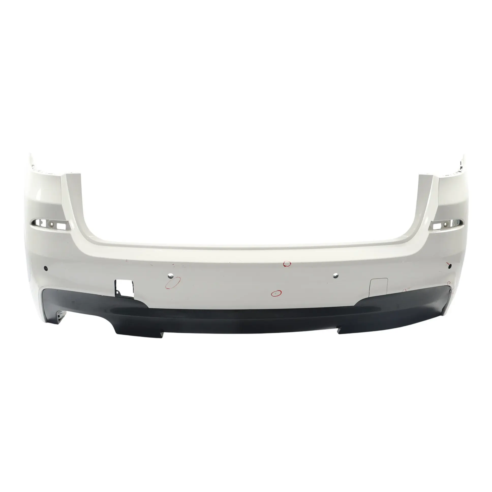 BMW X3 F25 Rear Bumper M Sport Trim Panel PDC Alpinweiss 3 White - 300