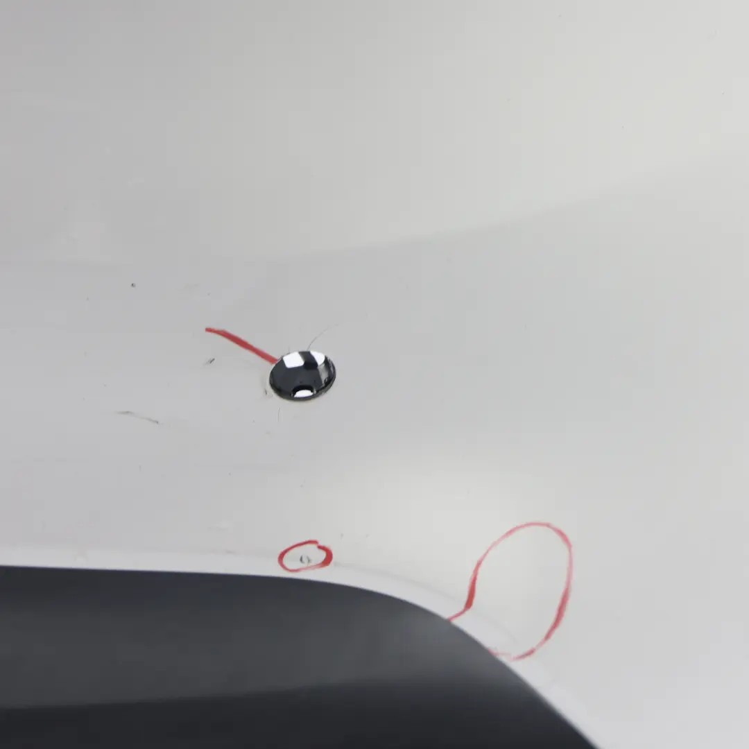 Bumper M Sport Trim Panel PDC Alpinweiss 3 White - 300 to BMW X3 F25 Rear with Part number 8056245 BMW X3 F25 Rear Bumper M Sport Trim Panel PDC Alpinweiss 3 White - 300 - SKU 8056245-AW - Part number 8056245