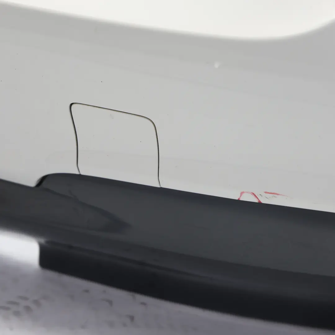 BMW X3 F25 Rear Bumper M Sport Trim Panel PDC Alpinweiss 3 White - 300 - SKU 8056245-AW - Part number 8056245