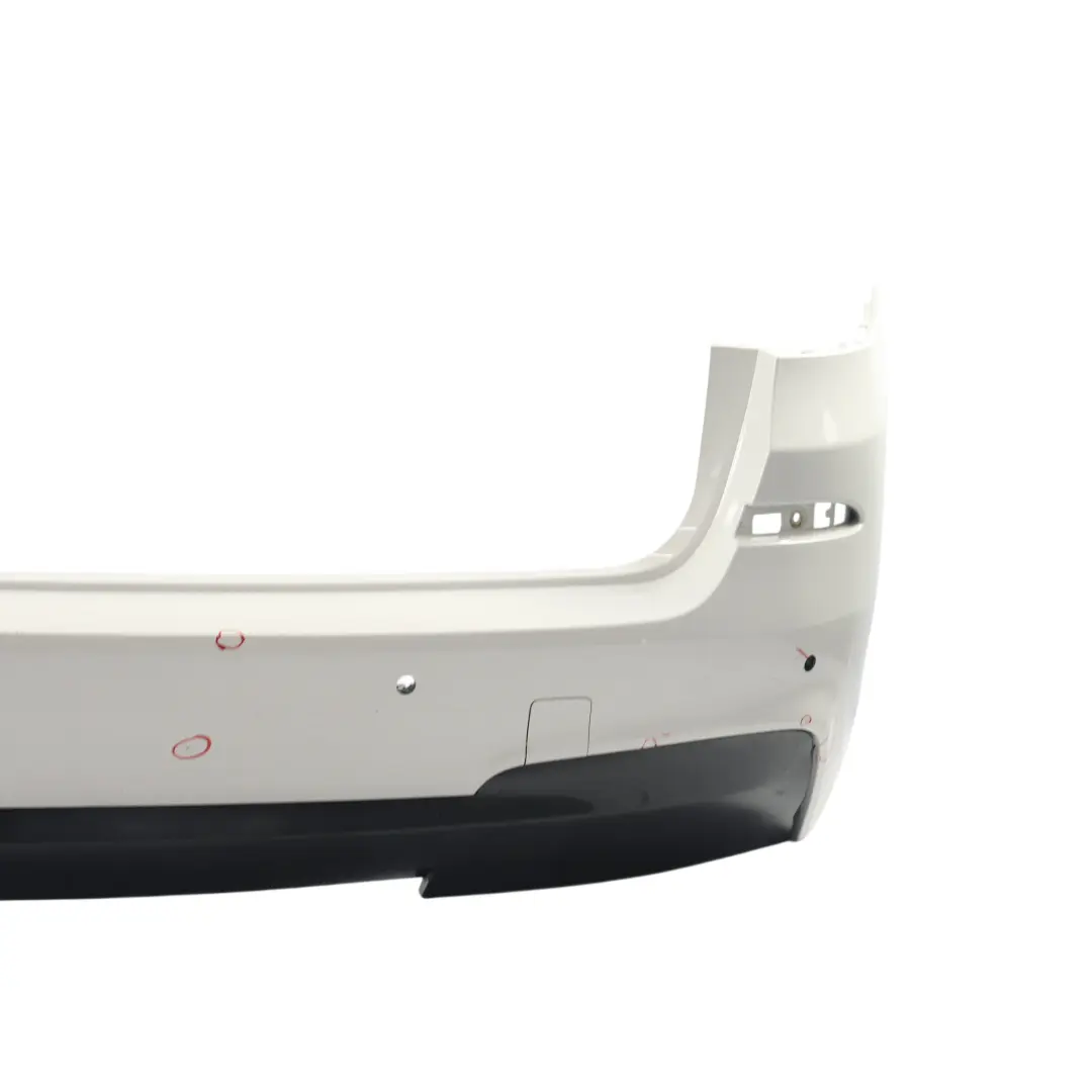 BMW X3 F25 Rear Bumper M Sport Trim Panel PDC Alpinweiss 3 White - 300 - SKU 8056245-AW - Part number 8056245