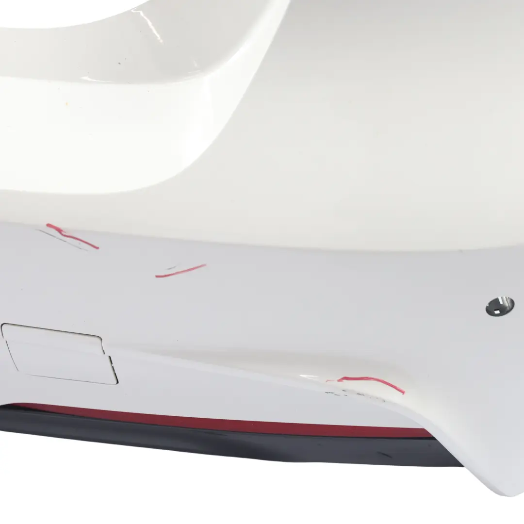 Bumper Trim Panel PDC Alpinweiss 3 Alpine White - 300 to BMW F30 M Sport Rear with Part number 8056497 BMW F30 M Sport Rear Bumper Trim Panel PDC Alpinweiss 3 Alpine White - 300 - SKU 8056497-AW - Part number 8056497