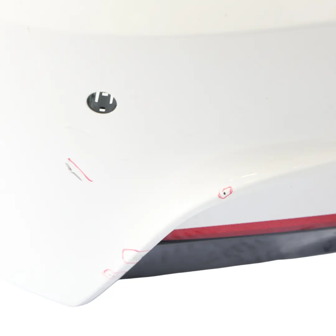 Bumper Trim Panel PDC Alpinweiss 3 Alpine White - 300 to BMW F30 M Sport Rear with Part number 8056497 BMW F30 M Sport Rear Bumper Trim Panel PDC Alpinweiss 3 Alpine White - 300 - SKU 8056497-AW - Part number 8056497